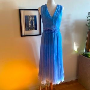 “Deni Cler” Milano , silk dress.